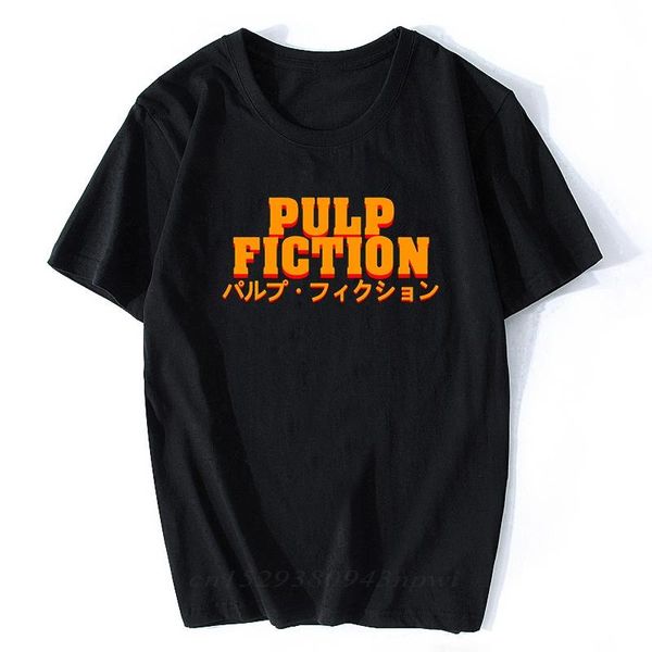

men's t-shirts movie wallace pulp fiction t shirt men/male fashion summer quentin tarantino t-shirt hip hop printed tee plus size, White;black