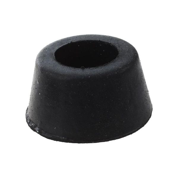 

table runner 10 pcs 15mm dia. cone shaped furniture black rubber foot covers pads