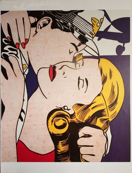 

roy lichtenstein * the kiss * home decoration handcrafts /hd print oil painting on canvas wall art picture 210220