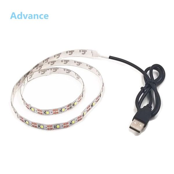 

strips 5m usb led strip light 5v 3528 1 meter 5 yellow cool white pink green blue red smd ribbon ceiling cabinet waterproof