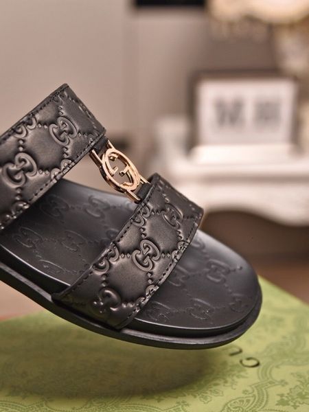 

loafers designer sneakers luxury men sandals sandals slippers slides 3bto, Black