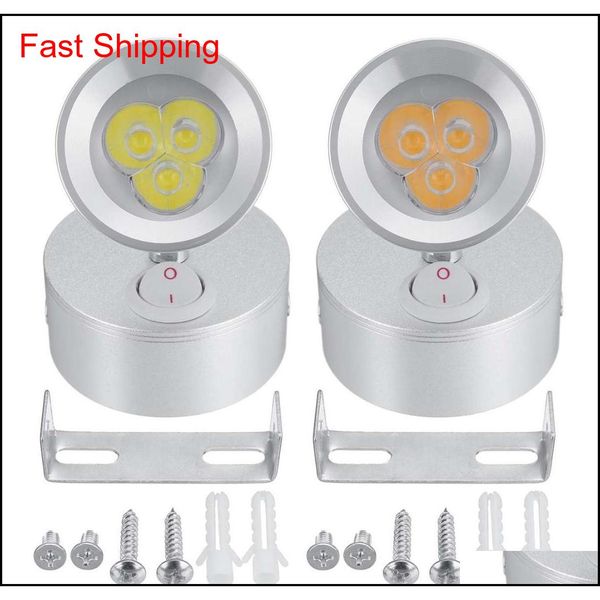 

rotatable led spot light wall lamp 12-24v for rv caravan truck boat kitchen bed qylvad toys2010