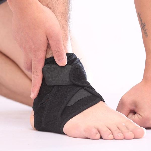 

ankle support 1pcs sport breathable pressurizable brace pad protect foot basketball football climbing, Blue;black