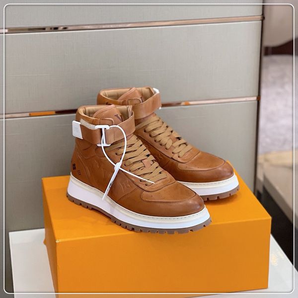 

designer men's shoes casual luxury sneaker sportswear shoe cowhide color stitching with box are 38-45, Red;white