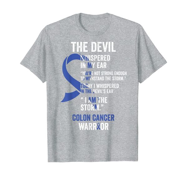 

colon cancer awareness ribbon t shirts, White;black