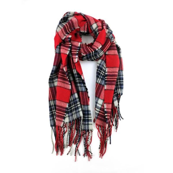 

knitted autumn winter women scarf fashion solid color wool blend adult, Blue;gray