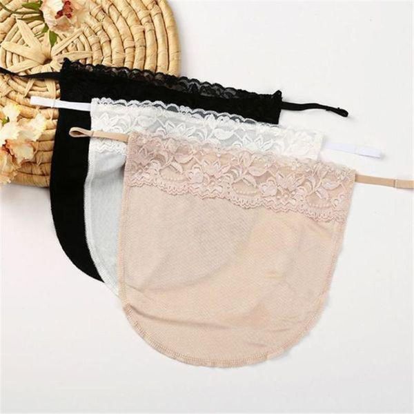 

bustiers & corsets 1pcs anti peep invisible bra woman ladies lace hide underwear pad summer one piece wrapped bras tube, Black;white