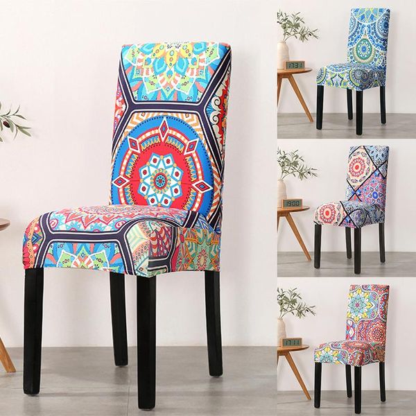 

chair covers dust-proof bohemia furniture protector seat cover elastic case wear armchair