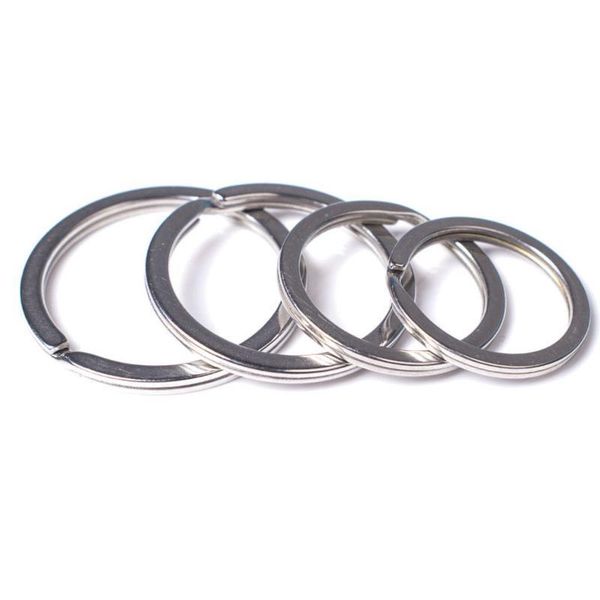 

star/oval/heart shape diy metal key holder split rings keyring keychain keyfob accessories keychain making acc jlltqm