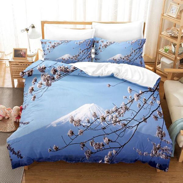 

bedding sets beauty tree and flower set single twin full  king size bed children's kid bedroom duvetcover 3d 016