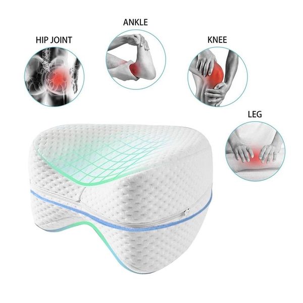 

pillow leg body memory foam orthopedic knee positioner pillows for side lying support cushion legs hip pain