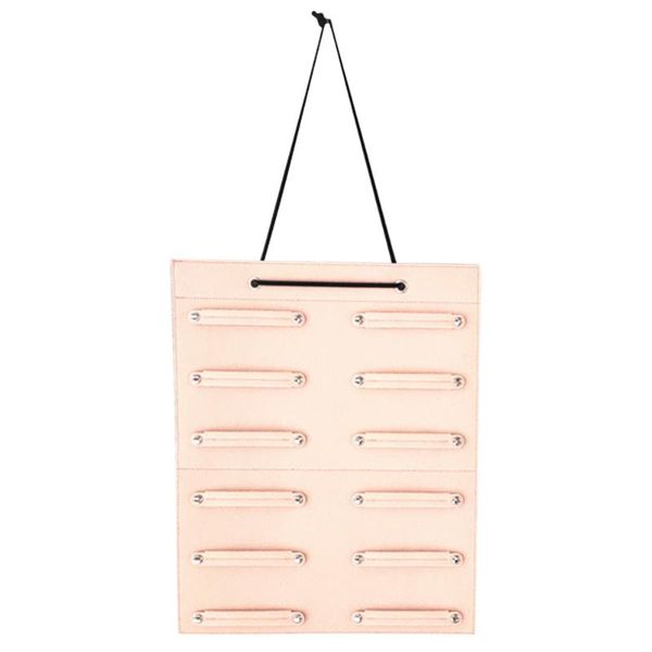 

storage boxes & bins headbands holder accessories multifunctional bedroom hair tie fixing hanging bag display home decor baby girl wall door