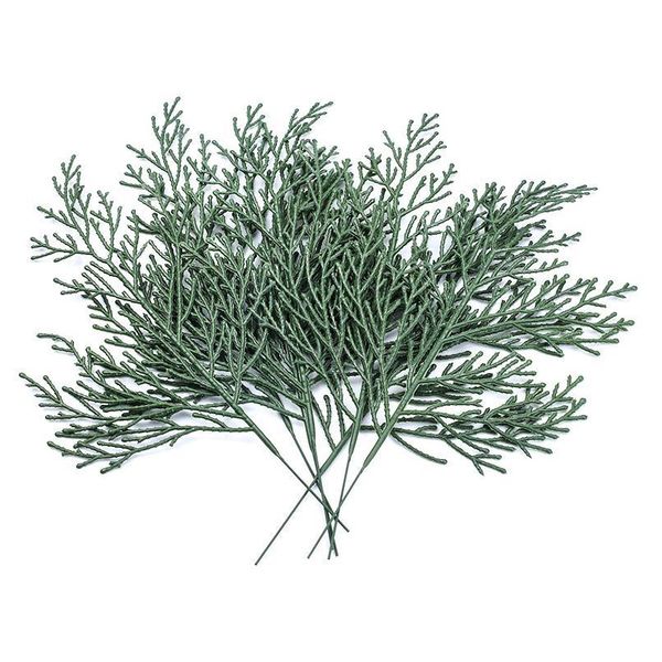 

2pcs mini christmas tree home decoration accessories wedding decorative flowers wreaths vases for scrapbooking artificia jllnbn