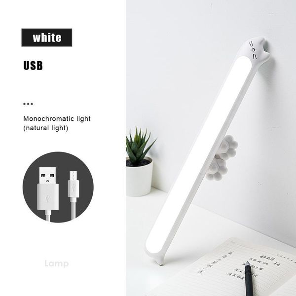 

book lights night light wall reading kids bunk bed lamp stick on anywhere magnetic wardrobe under cabinet usb charge ja55