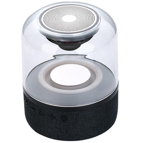 

portable speakers bluetooth mini speaker variable color lights wireless with 360 degree surround sound