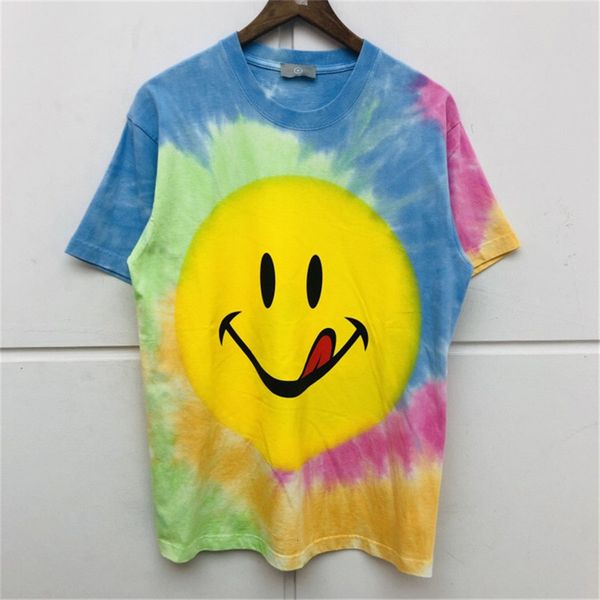 

2021 new t-shirts impresso graffiti pintados mo tipo da cara do sorriso de cpfm t. d. c. llx8, White