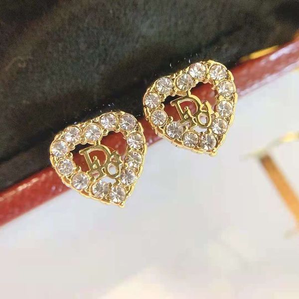 

fine accessories new letter pearl earrings for women, Silver