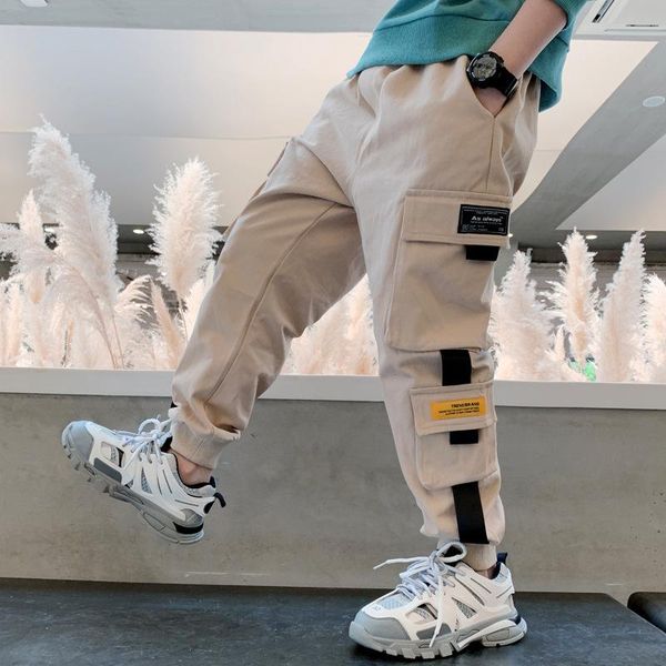 

trousers children's autumn casual pants, clothing, boys' overalls,, Blue