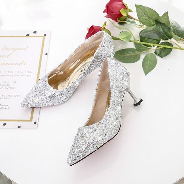 

dress shoes xpay women pumps extrem high heels bling thin female wedding party shoe gold sliver red ladies, Black