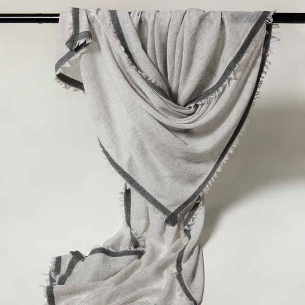 

scarves pashmina women winter cashmere england brand scarf ladies shawl autumn fashion thick warm 100% 200 cm, Blue;gray