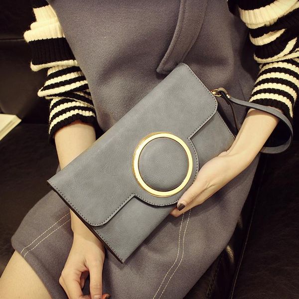 

clutch bags fashion women envelope bag chain messenger for female shoulder women's clutches pu leather lady evening pink