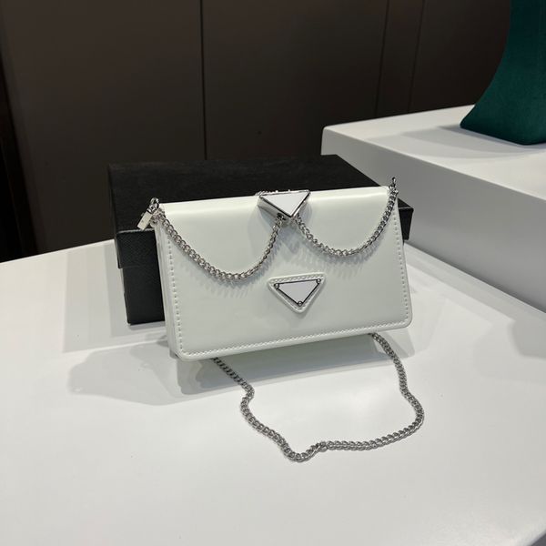 

designer wallet clutch bag cross body handbags shoulder bags luxury mini purse genuine leather high-quality chain women's fashion totes