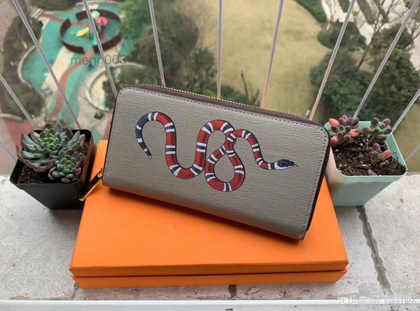 

2021 new arrival pu leather wallets for mens bifold money purse cluch cente party traver wallet +with gift box