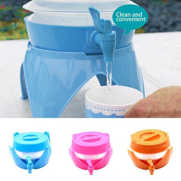 

hydration packs practical folding bucket bright color collapsible multifunctional ultralight camping water storage container