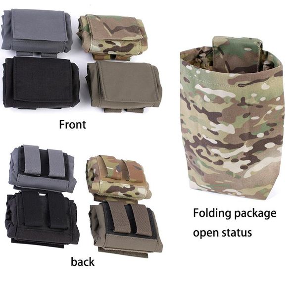 

hunting tactics storage large capacity light mini folding bag outdoor travel camping climbing dump utility bag