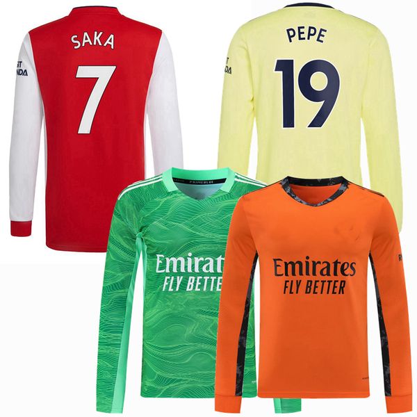 

arsen long sleeve soccer jersey Ã¸degaard white leno tavares ramsdale tomiyasu thomas pepe saka tierney henry smith rowe 2021 2022 home away, Black;yellow
