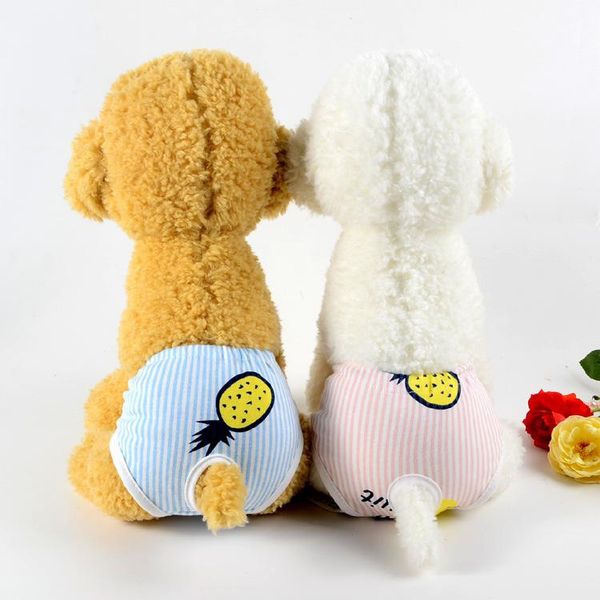 

dog apparel pet physiological pants shorts menstrual sanitary stripe anti-harassment pure cotton