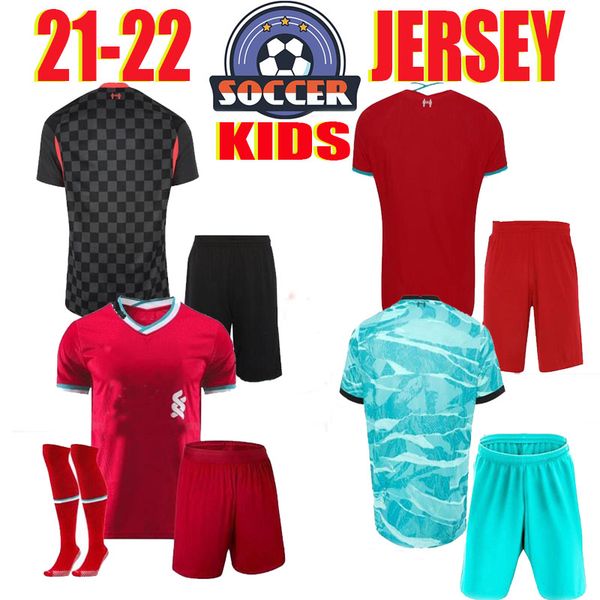 

kis lvp soccer jerseys gerrard special edition smicer alonso hamann barnes kuyt cisse new 20 21 children football shirt men+kids suit, Black