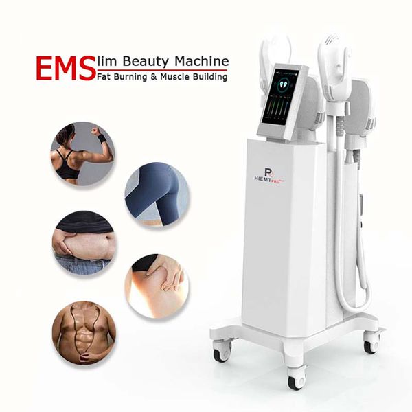

emslim hi-emt machine ems slimming electromagnetic muscle stimulation fat burning body shaping lifting buttocks arm thigh abdomen sculpting