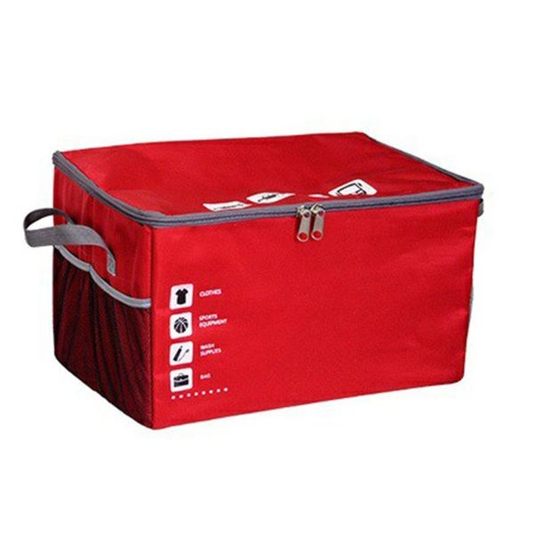 

car organizer durable sturdy pp board stowing tidying waterproof trunk foldable storage bag cargo box accessories