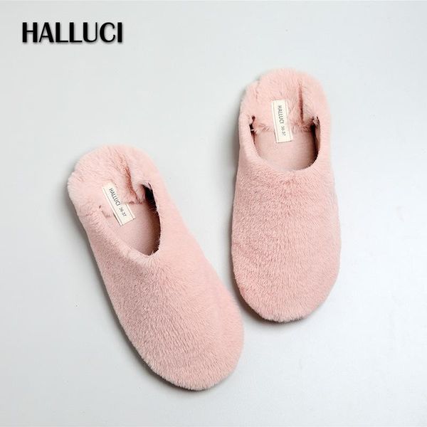 

slippers sweet soft flock home shoes women japanese fashion soundless slides non-slip cozy indoor woman sale, Black