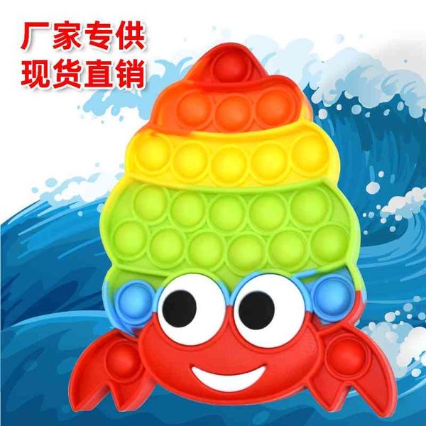 

children's deskpress bubble decompression puzzle toy new rodent killing pioneer hermit crab