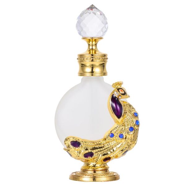 

storage bottles & jars 1pc essential oil container perfume dropper bottle grass