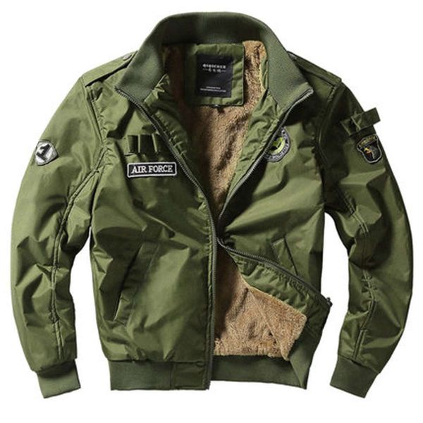 

men's jacket ma-1 pilot baseball suit, Black;brown