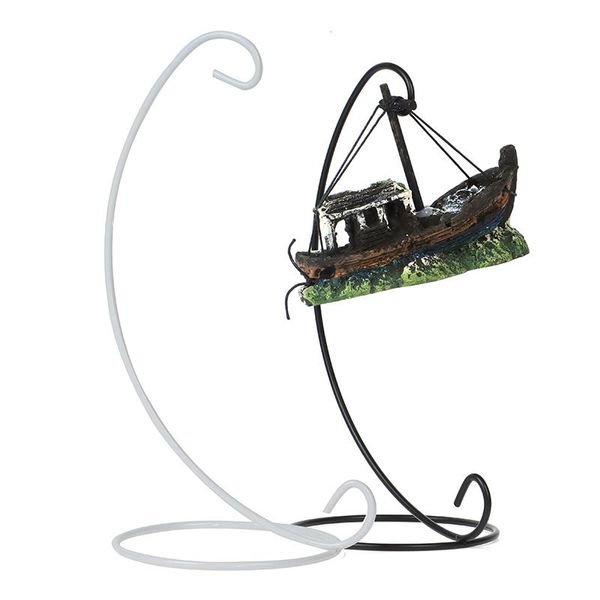 

1pc hanging holder crystal terrarium vase iron stand home decoration holder
