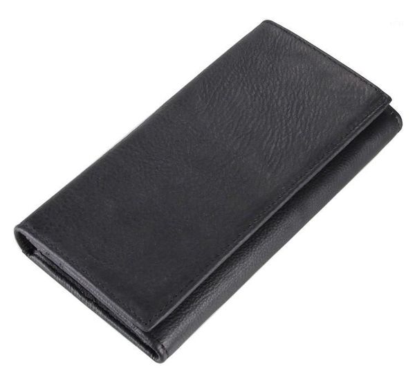 

wallets nesitu genuine leather long size men man purse holder #m80581, Red;black