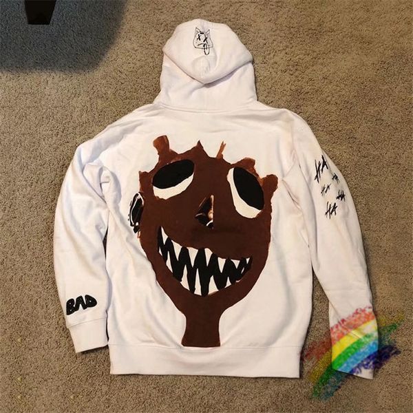 

2021 new revenge bad xxx vibes forever hoodie men women 1:1 hip hop graffiti pullover hooded 9j9r, Black