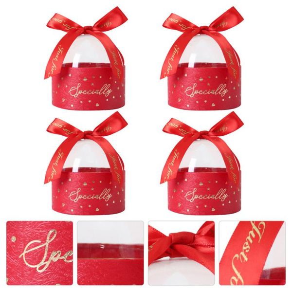 

4pcs creative candy box candy gift packaging box present storage case