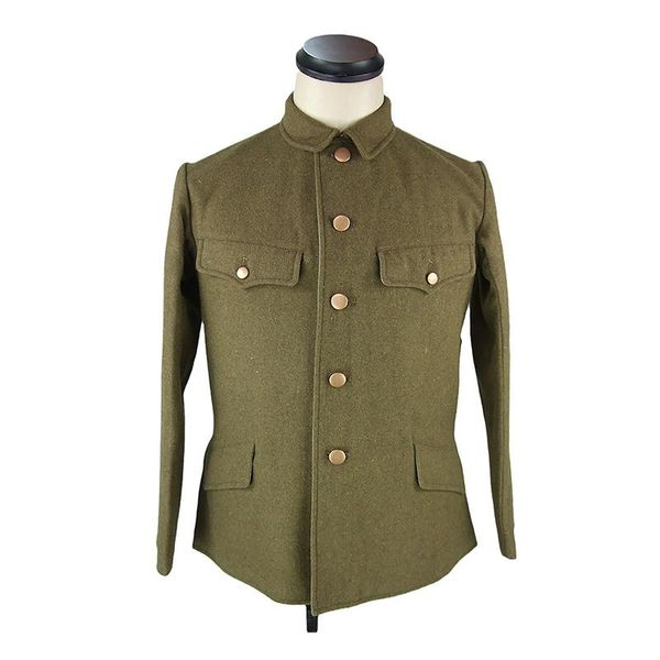 

men's tracksuits wwii japan ija type 3 t3 wool field tunic jacket, Gray
