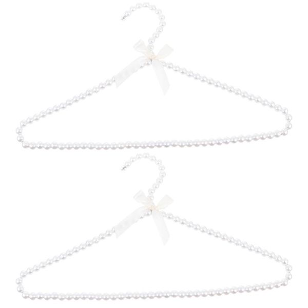 

hangers & racks 2pcs multipurpose decorative pearl clothes display drying