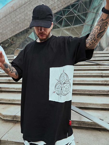 

2021 funny cotton men t shirt graphic shirt o neck fashion funny hip hop clothing t-shirt summer tshirt man, Black