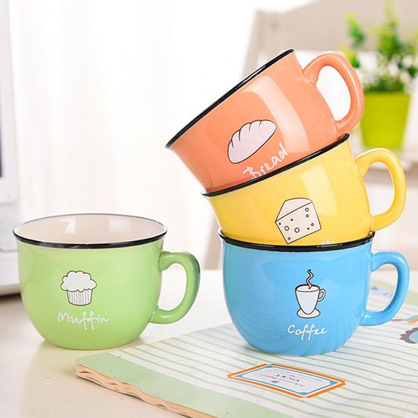 

mugs child milk cup breakfast fashion creative design advanced ceramic mug house recreation coffee water