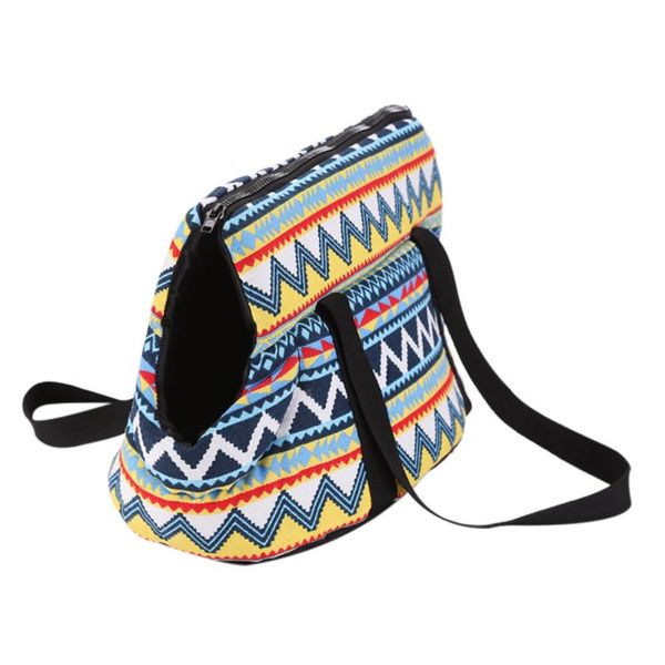 

retro pet carrier bag handbags puppy cat dog tote bag head out portable outdoor travel carrying shoulder pet supplies