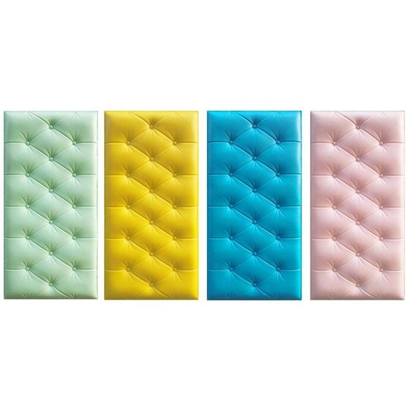 

wall stickers home decoration 3d self-adhesive sticker thicken tatami anti-collision mat children's bedroom bed upholstery