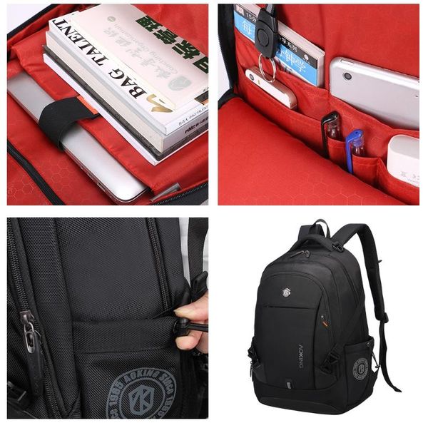 

backpack aoking light college student school bags for teenagers leisure mochila casual rucksack daypack