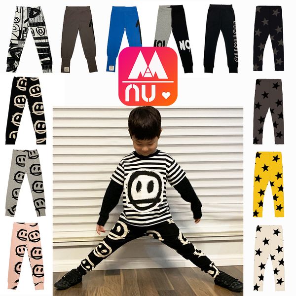 

aw fall new children kids clothing original label boys girls sports pants european and american high elastic cotton leggings 210303, Blue